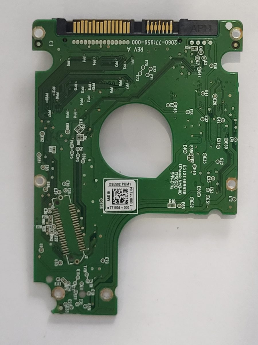 WD3200LPVX-00V0TT0, 771959-000 AAD10, 2060-771959-000 REV A | WD 2,5" SATA PCB PCB