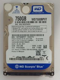 WD7500BPVT-22HXZT3