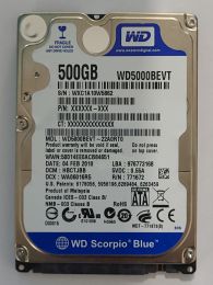 WD5000BEVT-22A0RT0