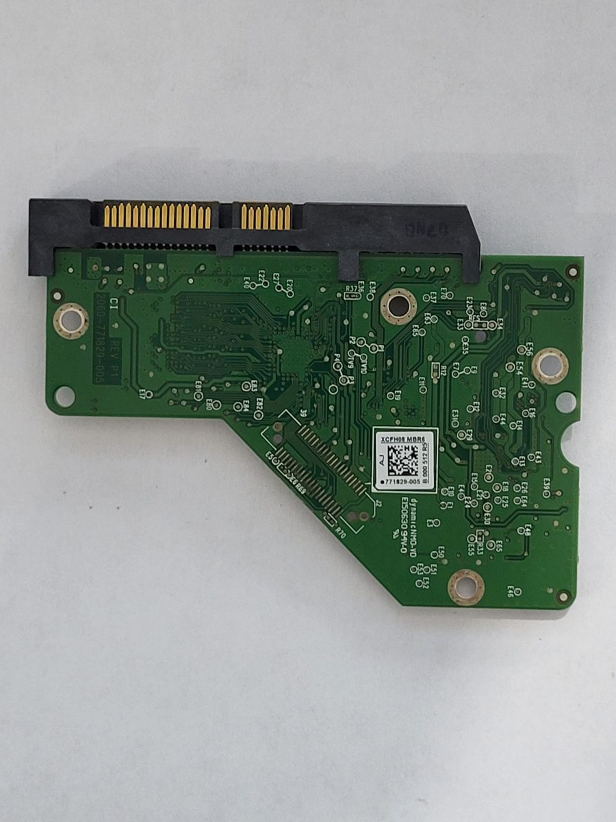 WD1003FZEX-00MK2A0, 771829-005 AJ, 2060-771829-005 REV P1 | WD 3,5" SATA PCB PCB