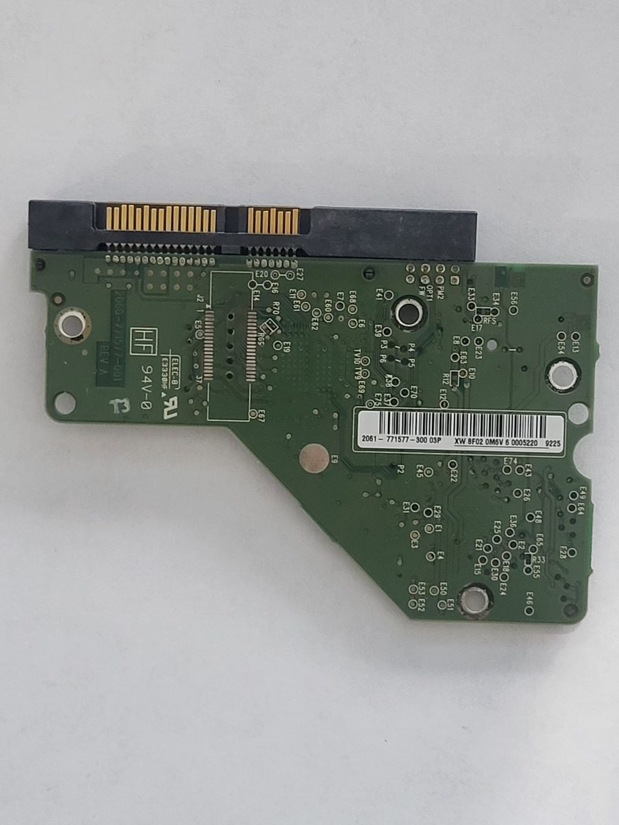 WD3200AAJS-40H3A0, 2061-771577-300 03P, 2060-771577-001 REV A | WD 3,5" SATA PCB PCB