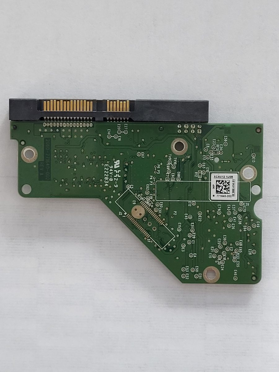 WD1001FALS-40Y6A0, 771640-202 06P, 2060-771640-002 REV A | WD 3,5" SATA PCB PCB