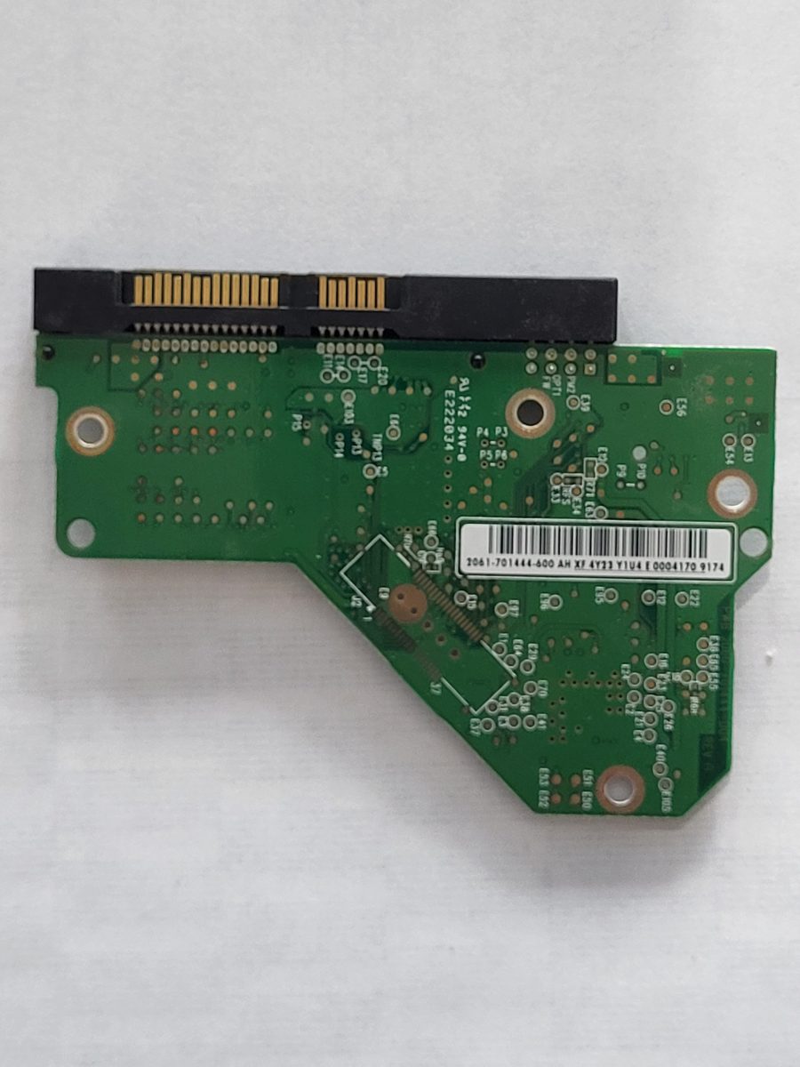 WD2500AAJS-40VWA1, 2061-701444-600 AH, 2060-701444-004 REV A | WD 3,5" SATA PCB PCB