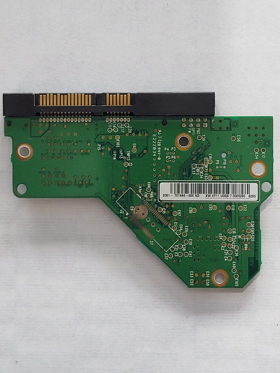 WD3200AAJS-40VWA0, 2061-701444-600 AD, 2060-701444-004 REV | WD 3,5" SATA PCB PCB
