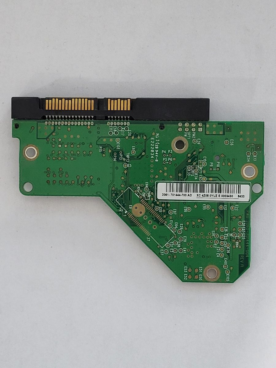 WD3200AAJS-40VWA1, 2061-701444-700 AD, 2060-701444-004 REV A | WD 3,5" SATA PCB PCB