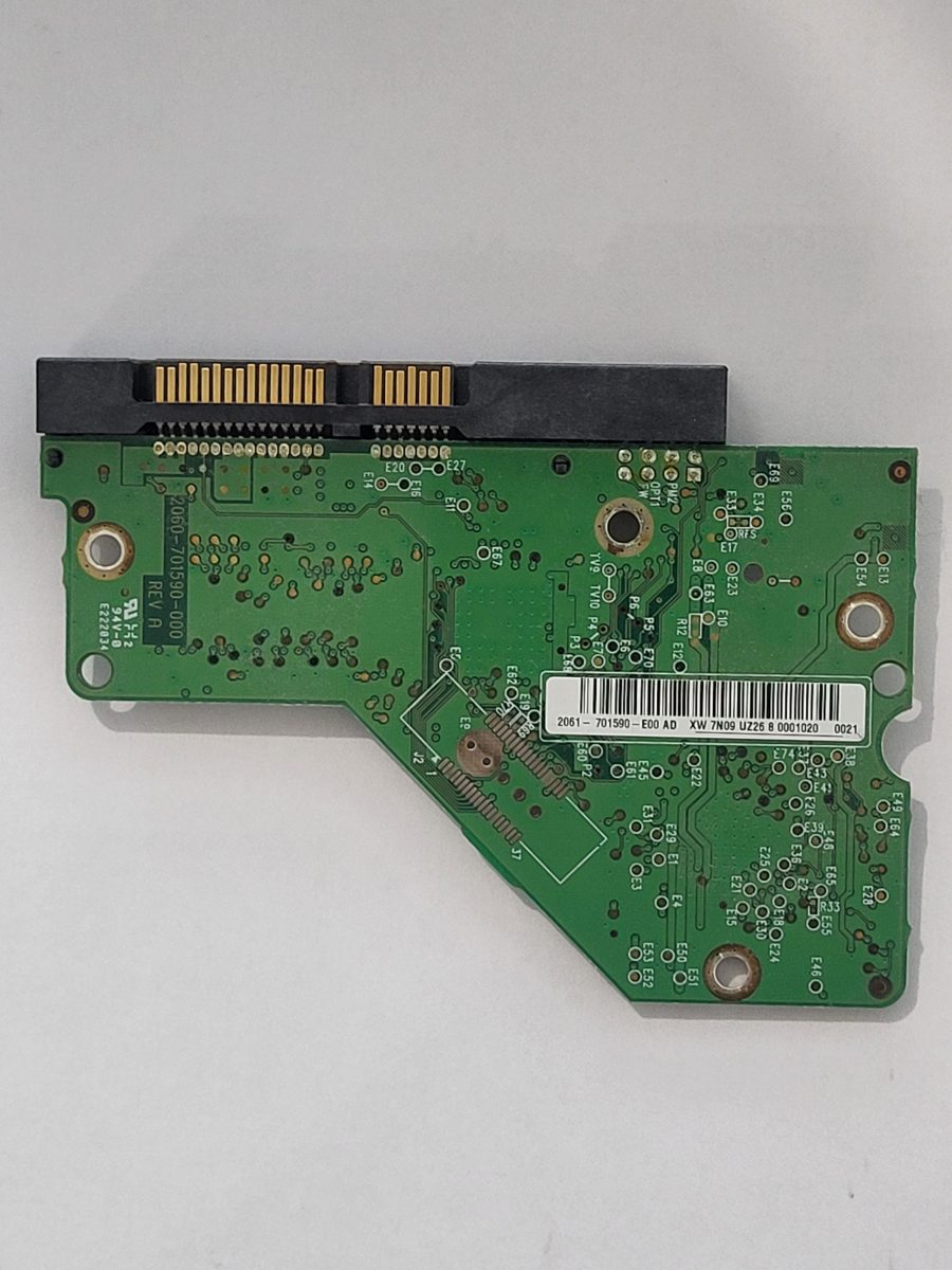 WD3200AAJS-60M0A0, 2061-701590-E00 AD, 2060-701590-000 REV A | WD 3,5" SATA PCB PCB