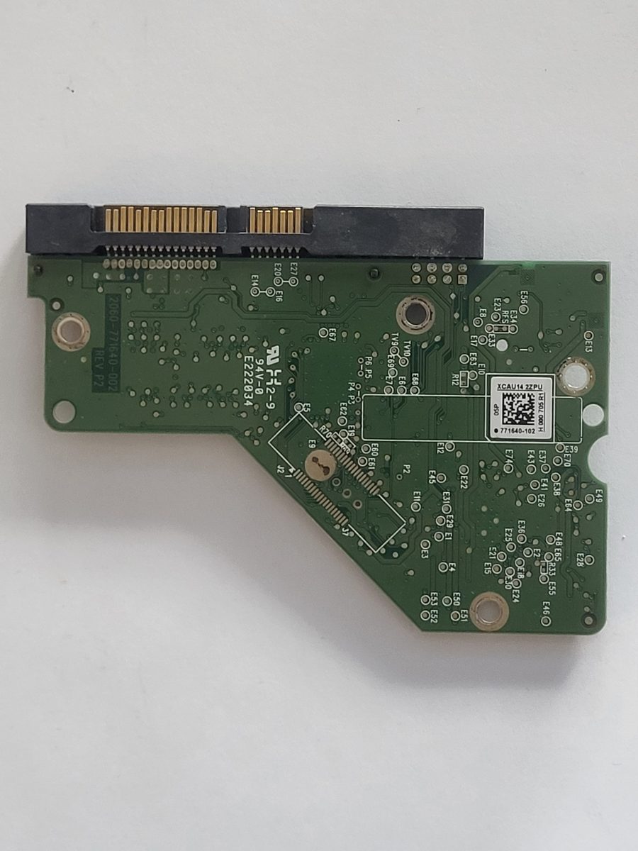 WD5000AAKS-40V6A0, 771640-102 05P, 2060-771640-002 REV P2 | WD 3,5" SATA PCB PCB