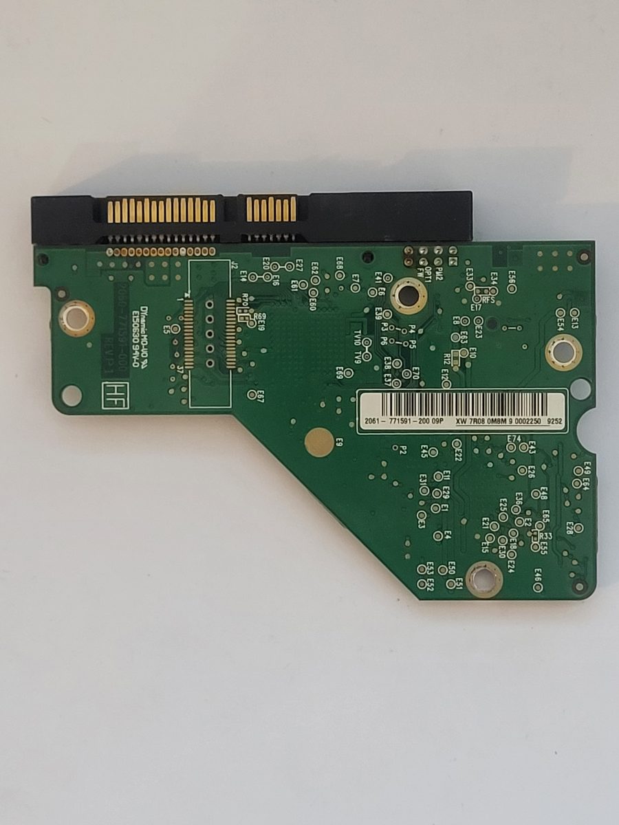 WD1001FALS-40K1B0, 2061-771591-200 09P, 2060-771591-000 REV P1 | WD 3,5" SATA PCB PCB
