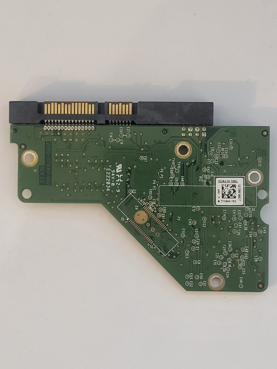 WD5000AAKS-40V6A0, 771640-102 05P, 2060-771640-002 REV P2 | WD 3,5" SATA PCB PCB