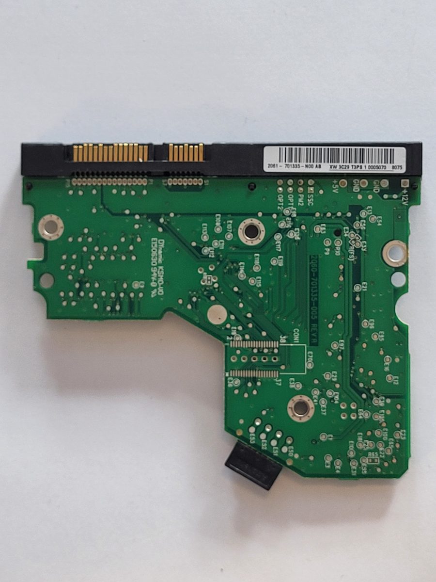 WD800JD-55MUA1, 2061-701335-N00 AB, 2060-701335-005 REV A | WD 3,5" SATA PCB PCB