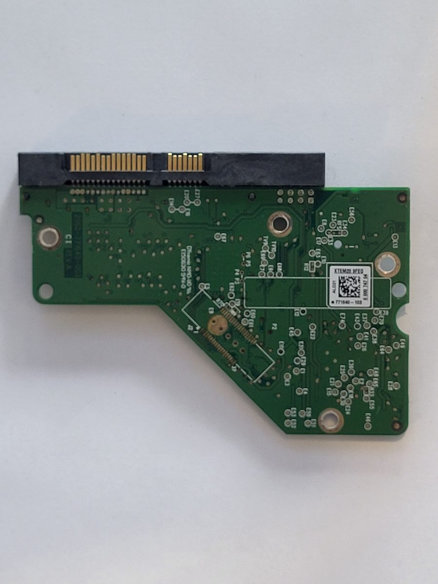 WD5000AAKX-75U6AA0, 771640-103 ALD21, 2060-771640-003 REV A | WD 3,5" SATA PCB PCB