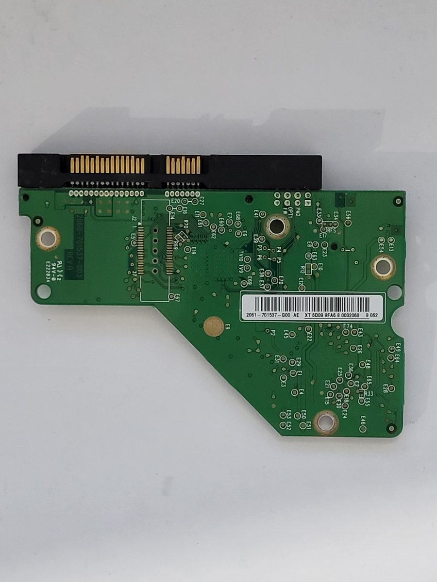 WD1600AAJS-00B4A0, 2061-701537-G00 AE, 2060-701537-003 REV A | WD 3,5" SATA PCB PCB